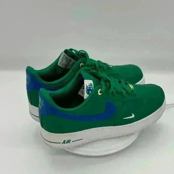 Nike Air Force 107 Elevate "40TH" Malachite/BlueJay-Sail-White ``AIRFORCE1'' M11 - Picture 14 of 15